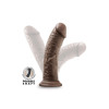 DR. SKIN SILICONE DR. SHEPHERD 8 INCH DILDO WITH SUCTION CUP CHOCOLATE - 3 - notaboo.es