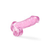 NATURALLY YOURS  6" CRYSTALLINE DILDO  ROSE - 1 - notaboo.es