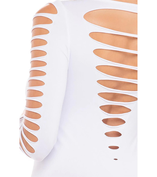 BOLD BABE LONGSLEEVE DRESS WHITE, OS - 3 - notaboo.es
