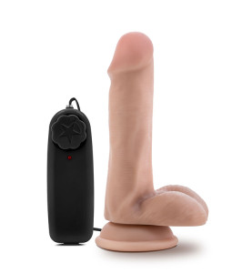 Dr. Skin - Dr. Rob Vibrator With Suction Cup 6'' - Vanilla - notaboo.es