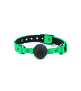 Ball Gag Electra NS Novelties, green, 4.5 cm - notaboo.es