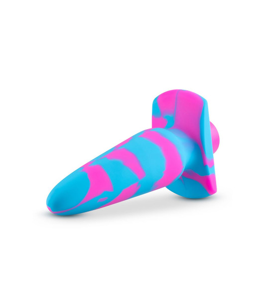 Blush Avant pink and blue vibration anal plug, 12.7 x 3.1 cm - 1 - notaboo.es