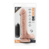 Dr. Skin - Dr. James Vibrator With Suction Cup 9'' - Vanilla - 2 - notaboo.es