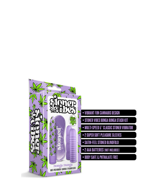 STONER VIBES STASH KIT BONGA BUNGA - 3 - notaboo.es