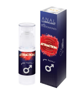 ANAL LUBRICANT WITH PHEROMONES ATTRACTION FOR HIM 50 ML - notaboo.es