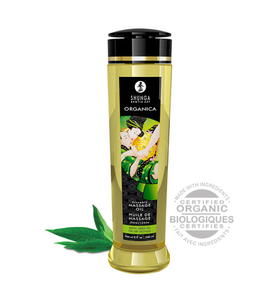 ORGANICA MASSAGE OIL GREEN TEA - 1 - notaboo.es