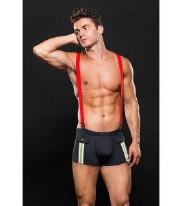 Envy - Fireman Bottom with Suspenders 2 Pc M/L - notaboo.es