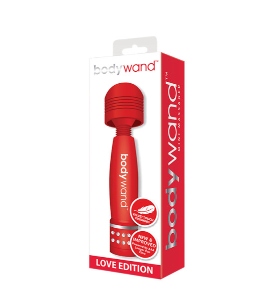 Bodywand-Mini Masajeador de Varita Love Edition Rojo - 1 - notaboo.es