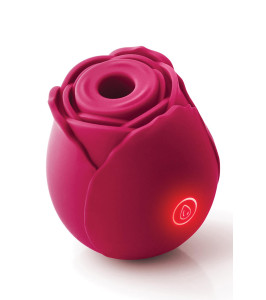 Rose-shaped clitoral vacuum stimulator NS Novelties Inya The Rose, pink - notaboo.es