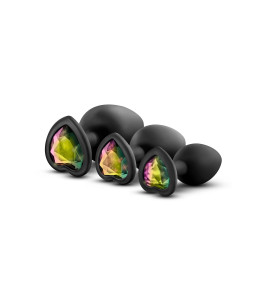KIT DE ENTRENAMIENTO LUXE BLING PLUGS NEGRO - notaboo.es