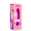 Aria Bangin' AF - Powerful Silicone G-Spot Vibrator for Women - Purple - 3 - notaboo.es