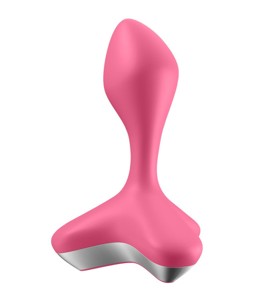 Satisfyer - Game Changer Vibrating Anal Plug Pink - 3 - notaboo.es