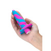 Blush Avant pink and blue vibration anal plug, 12.7 x 3.1 cm - 3 - notaboo.es
