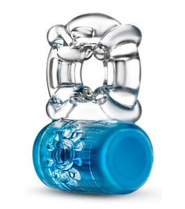 PLAY WITH ME PLEASER RECHARGEABLE C-RING BLUE - notaboo.es
