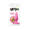 NS Novelties Mojis DCK emoji anal plug, pink, 7.8 x 3.3 cm - 1 - notaboo.es