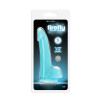 FIREFLY SMOOTH GLOWING DONG 5INCH BLUE - 2 - notaboo.es