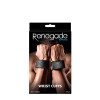 RENEGADE BONDAGE WRIST CUFFS BLACK - 1 - notaboo.es