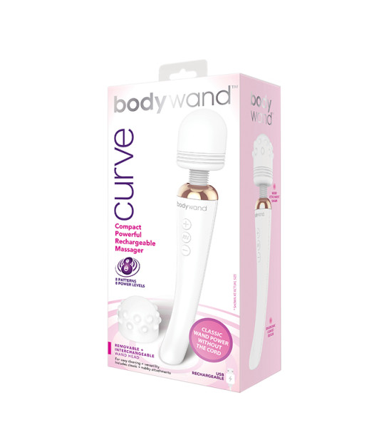 BODYWAND CURVE RECHARGEABLE WHITE - 2 - notaboo.es