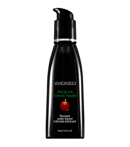 Water-based oral lubricant Wicked, caramel apple flavor, 60 ml - notaboo.es
