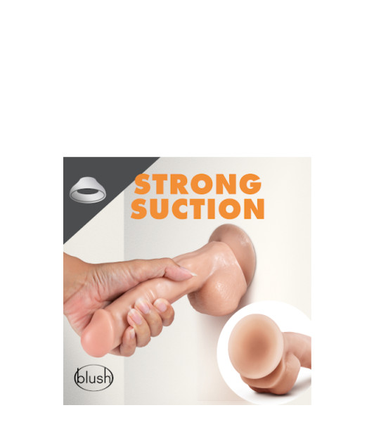 Dr. Skin - Dr. Spin Realistic Dildo With Suction Cup 8.75'' - Vanilla - 3 - notaboo.es