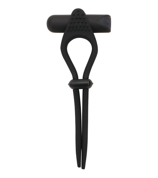RINGS OF LOVE ADJUSTABLE COCKRING BLACK - 4 - notaboo.es