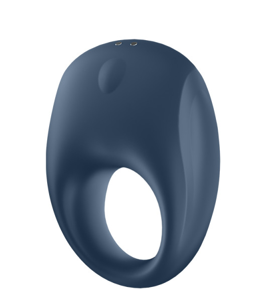 Erection smart ring Satisfyer Strong One Ring Vibrator, blue - 1 - notaboo.es