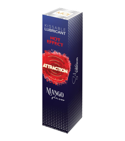 MAI ATTRACTION KISSABLE LUBRICANT HOT EFFECT MANGO FLAVOR 50ML - 2 - notaboo.es