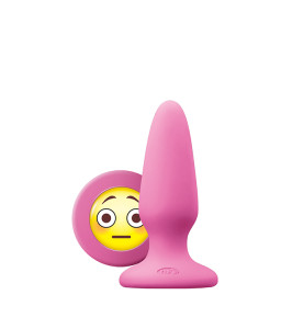 NS Novelties Mojis DCK emoji plug anal, rosa, 7,8 x 3,3 cm - notaboo.es