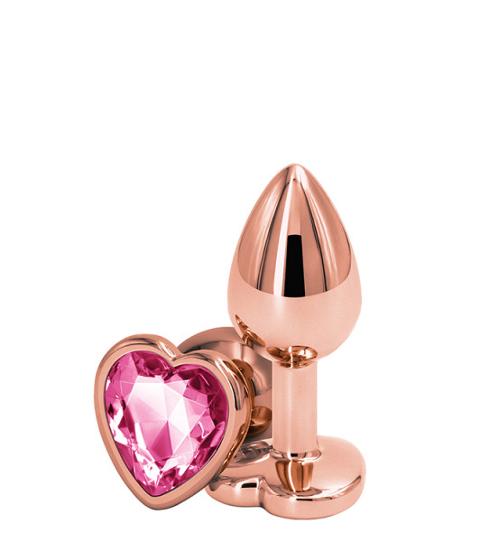 REAR ASSETS ROSE GOLD HEART S PINK - notaboo.es