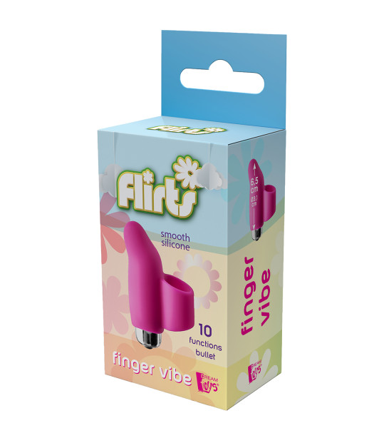Flirts Finger Vibe Pink Dream Toys - 3 - notaboo.es