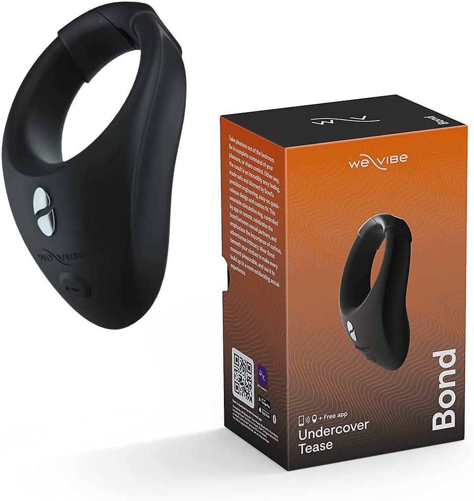 Erection vibroring Bond We-Vibe with app control and remote control, black